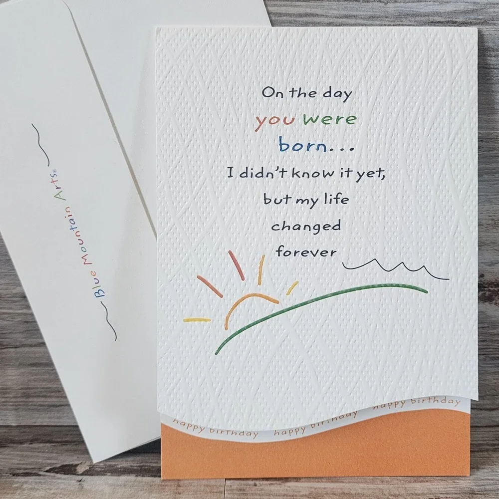 Blue Mountain Arts Douglas Pagels Birthday Greeting Card with Envelope